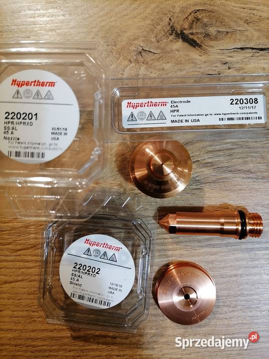 dysza elektroda osłona Hypertherm Produkcja Wrocław