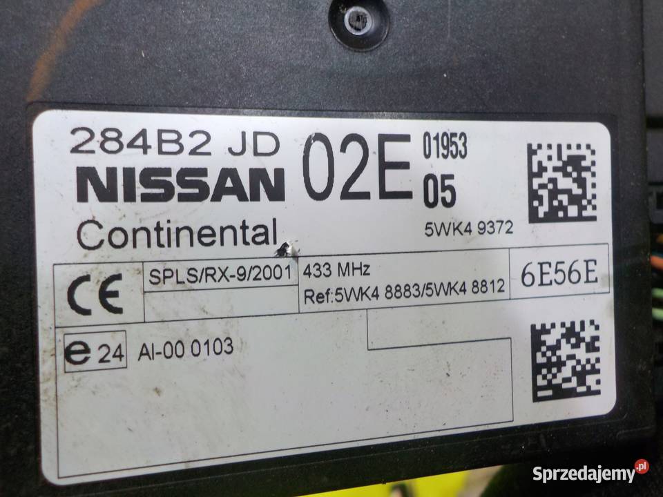 NISSAN QASHQAI I J10 LIFT 16 B 10r modul Suków