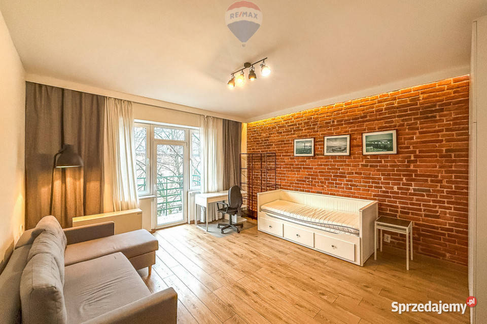 Kawalerka z balkonem remoncie Fuzji Łódź