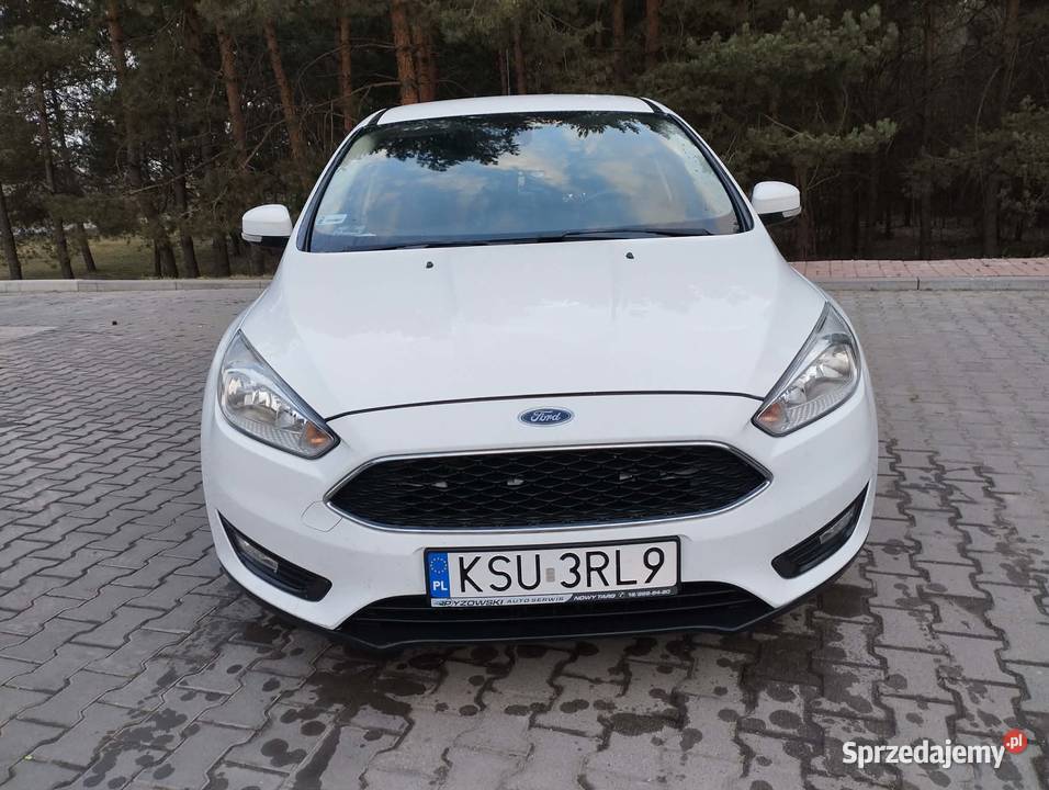 Ford focus mk3 2015 niski przebieg biały Focus