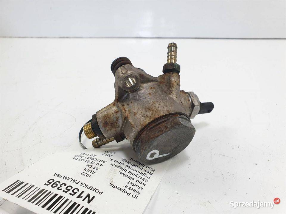 POMPKA PALIWOWA AUDI S8 D4 079127025T 40 TFSI kujawsko-pomorskie Lipno
