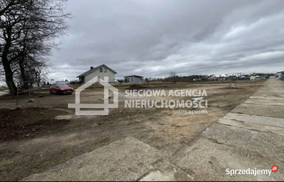 Grunt 1105m2 Bolesławowo woda pomorskie