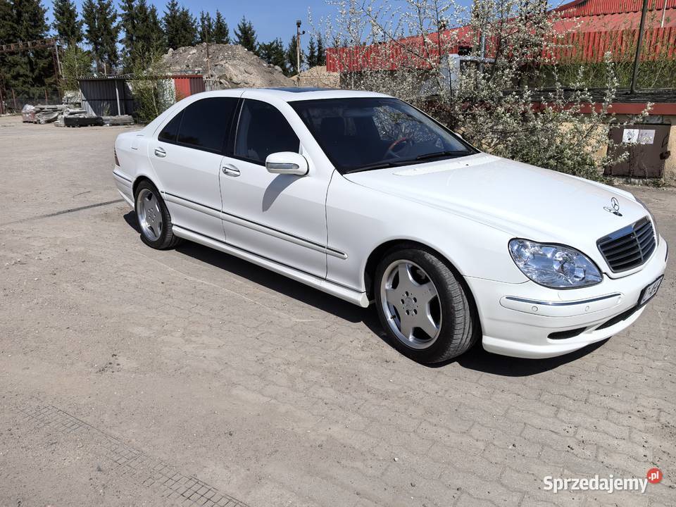 Mercedes w 220 55AMG Papowo Toruńskie