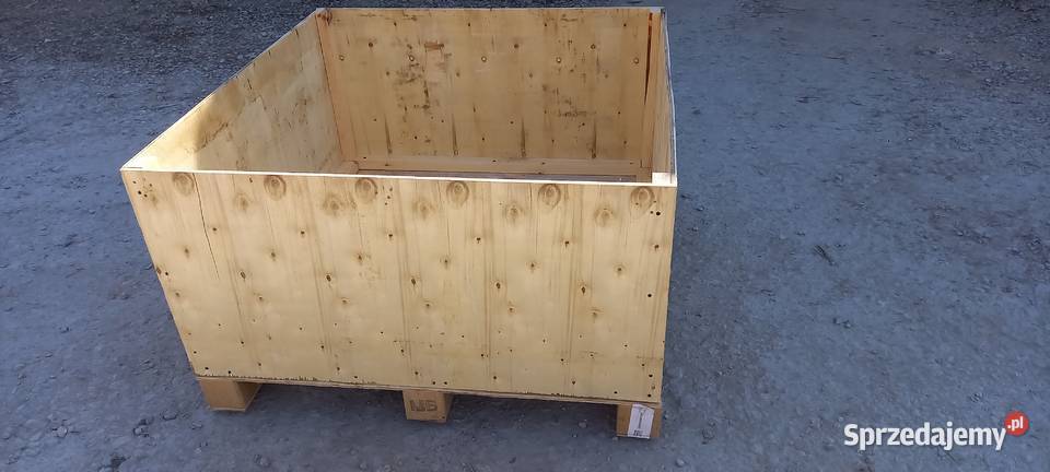 skrzynio palety 110x110x60 sklejka 1 Błotnica Strzelecka