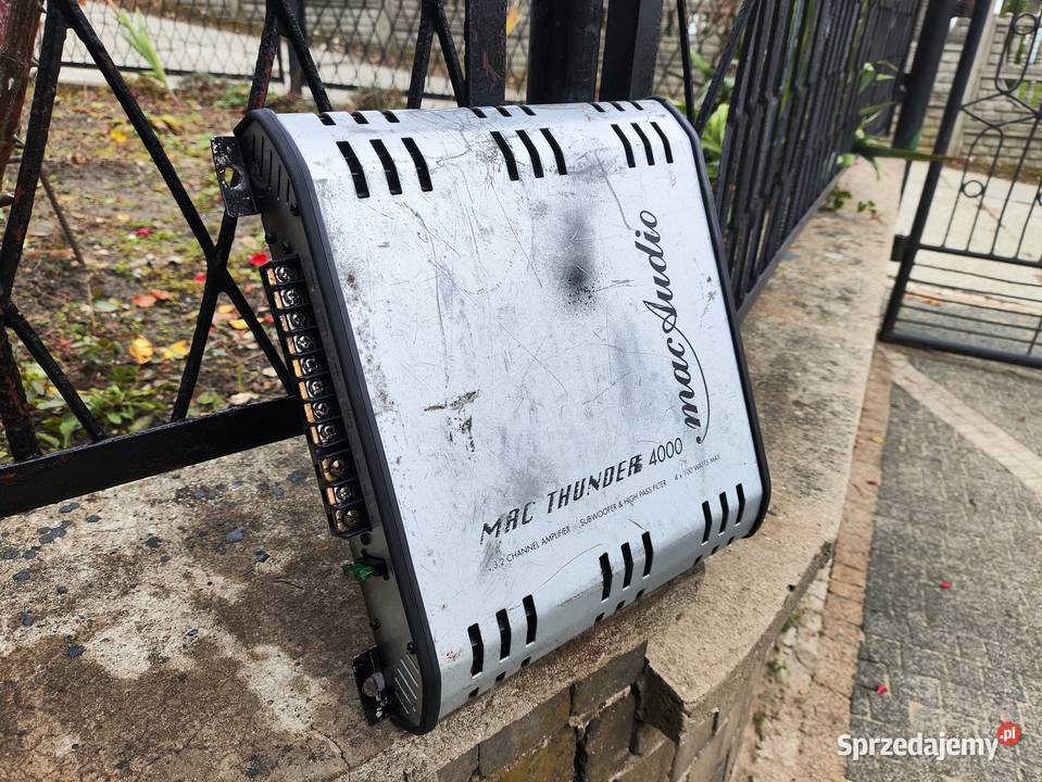 Wzmacniacz samochodowy 4 kanałowy Mac Audio Ilość kanałów 4