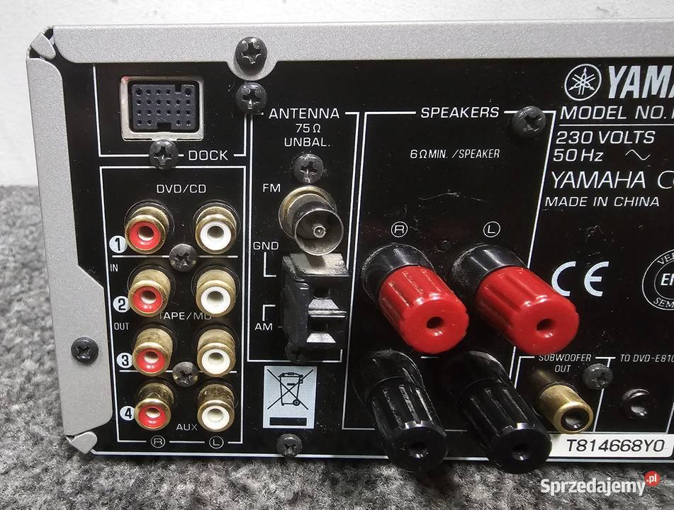 Amplituner STEREO Yamaha RXE810 Natural Sound Kraków sprzedam