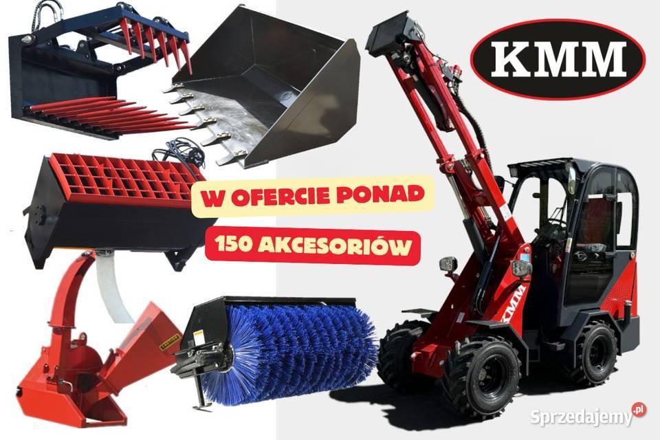 Mała ładowarka teleskopowa KMM M910 udźwig 1500 Wojcieszów