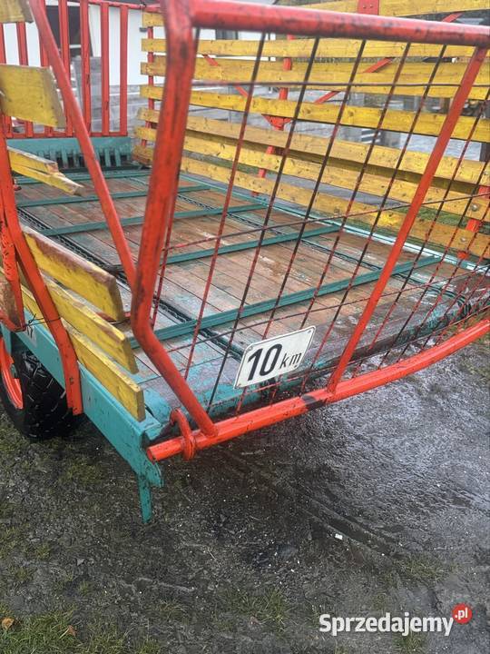 Przyczepa samozbierająca samozbierające Steyr Słopnice