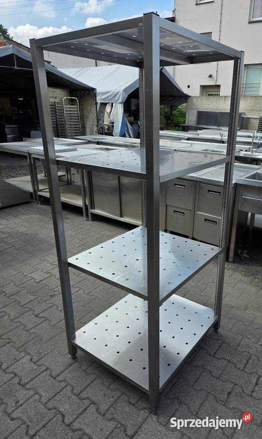 Regał Gastro Ociekowy 4 Półki 8070180 M1074 N Gastronomia Nowe Skalmierzyce