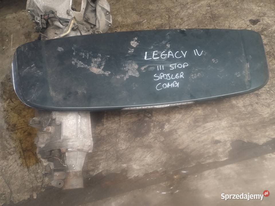 SUBARU LEGACY IV combi spojler 3 światło stop Spoilery świętokrzyskie Kielce sprzedam