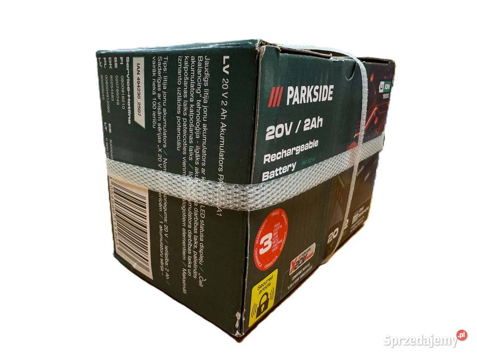 Akumulator LiIon Parkside 20 V 2 Ah Elbląg