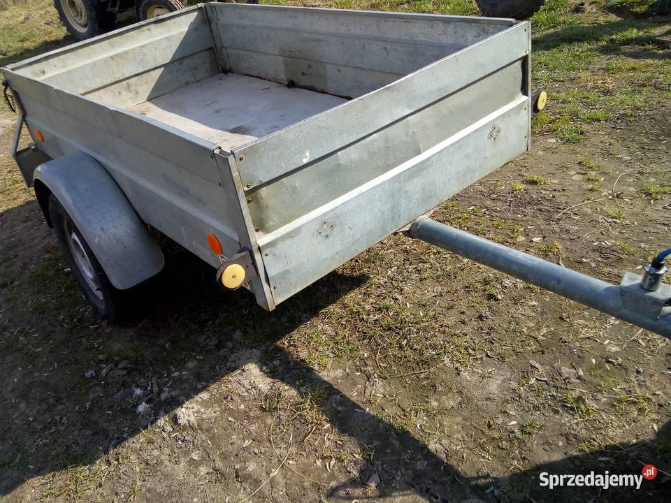 Przyczepka lekka zarejestrowana Pobiedziska