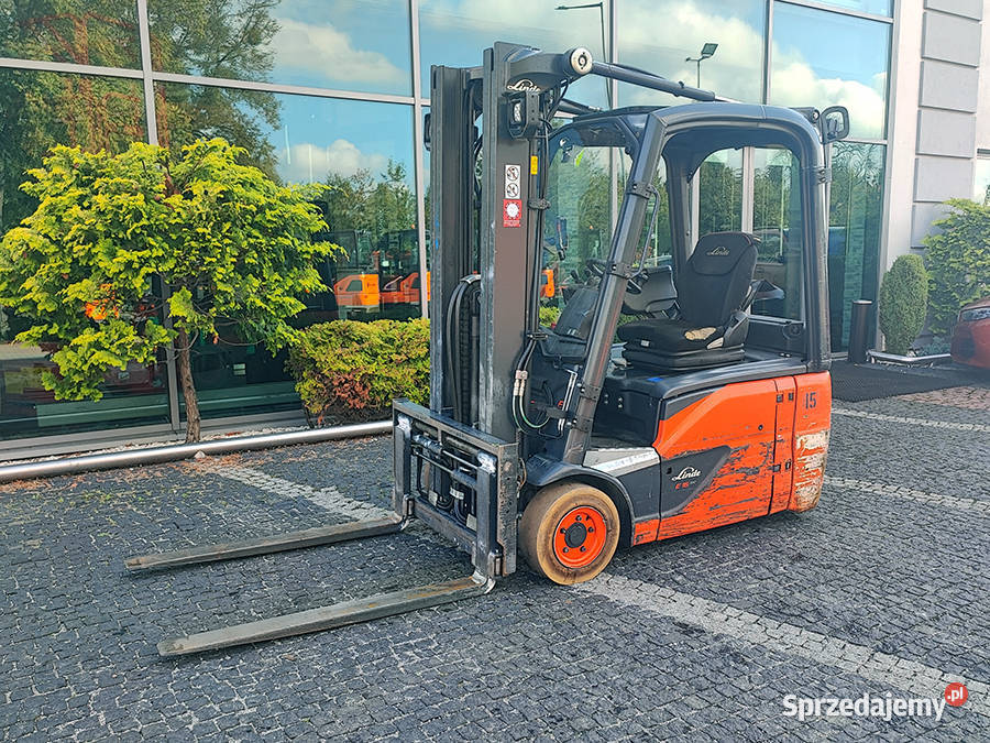 Wózek widłowy elektryczny Linde E1602 16 t
