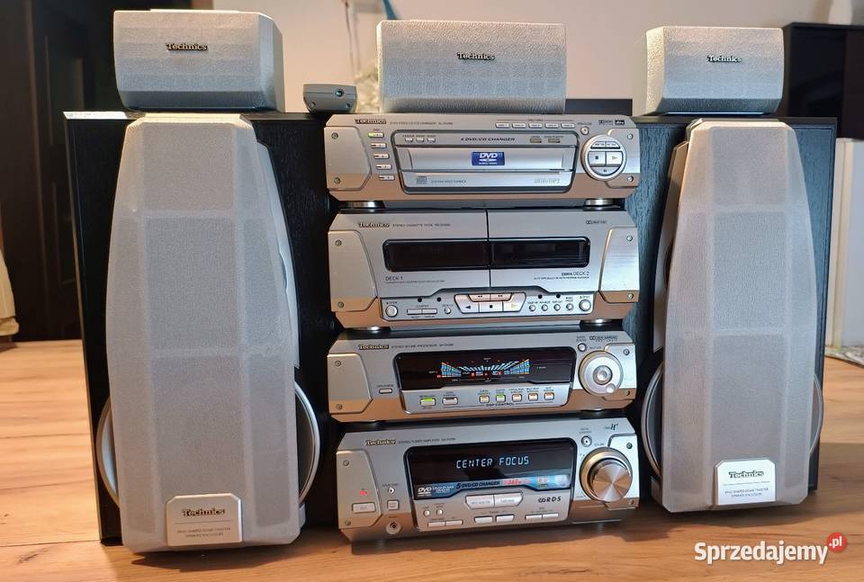 Wieża Technics dv290 DVD i MP3 Najwyższy model wielkopolskie Łęka Opatowska sprzedam