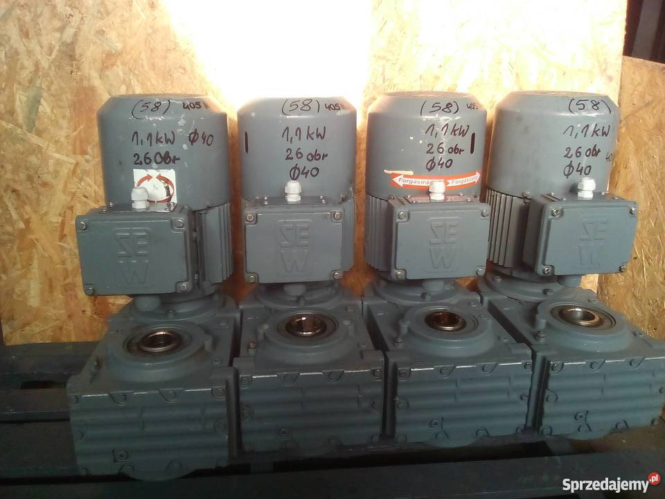 Motoreduktor 11 kW26 obr