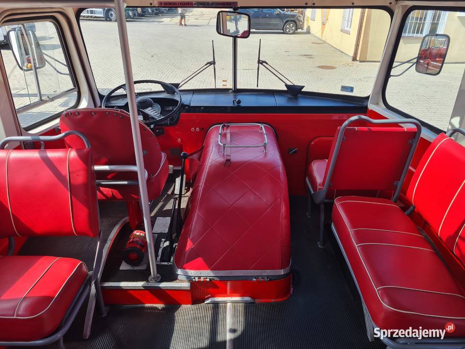 Autobus SAN H100B 1968 zabytek kolekcjonerki Dąbrowa Tarnowska