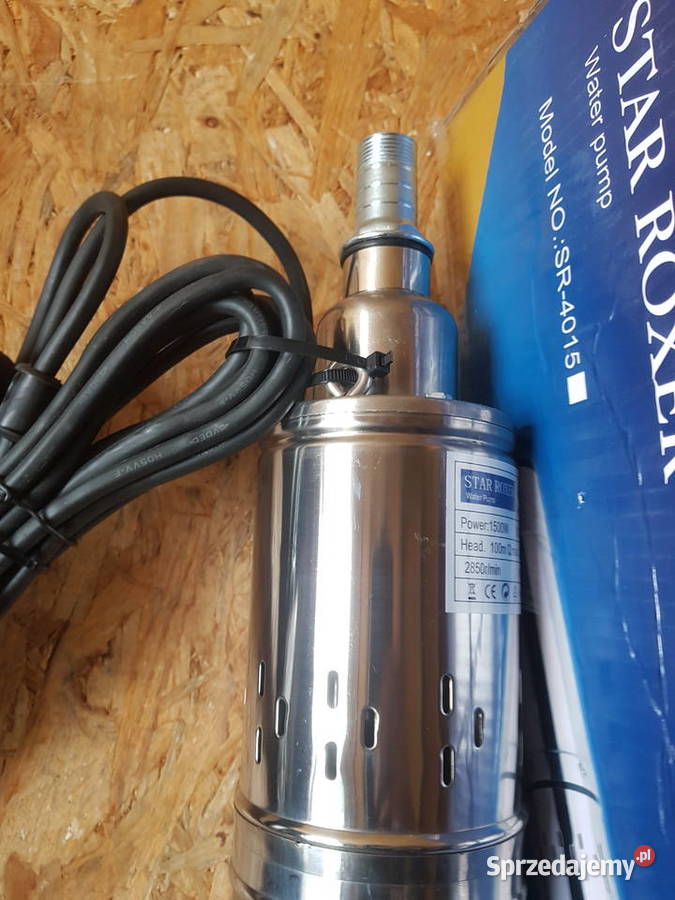Pompa Do Wody Głębinowa Śrubowa 1500W Pływak Głogowa