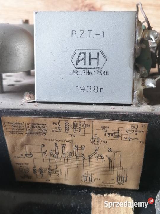 Stary Polski telefon z lat 30 tych Kraków