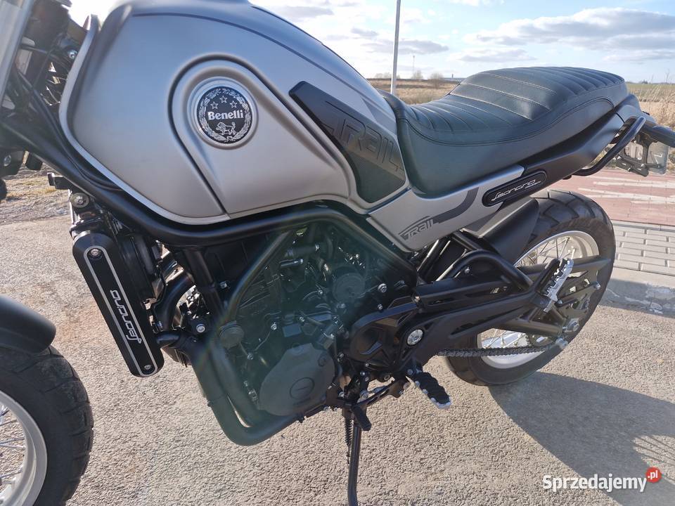 Benelli Leoncino Trail 500 pełna historia zarejestrowany w Polsce