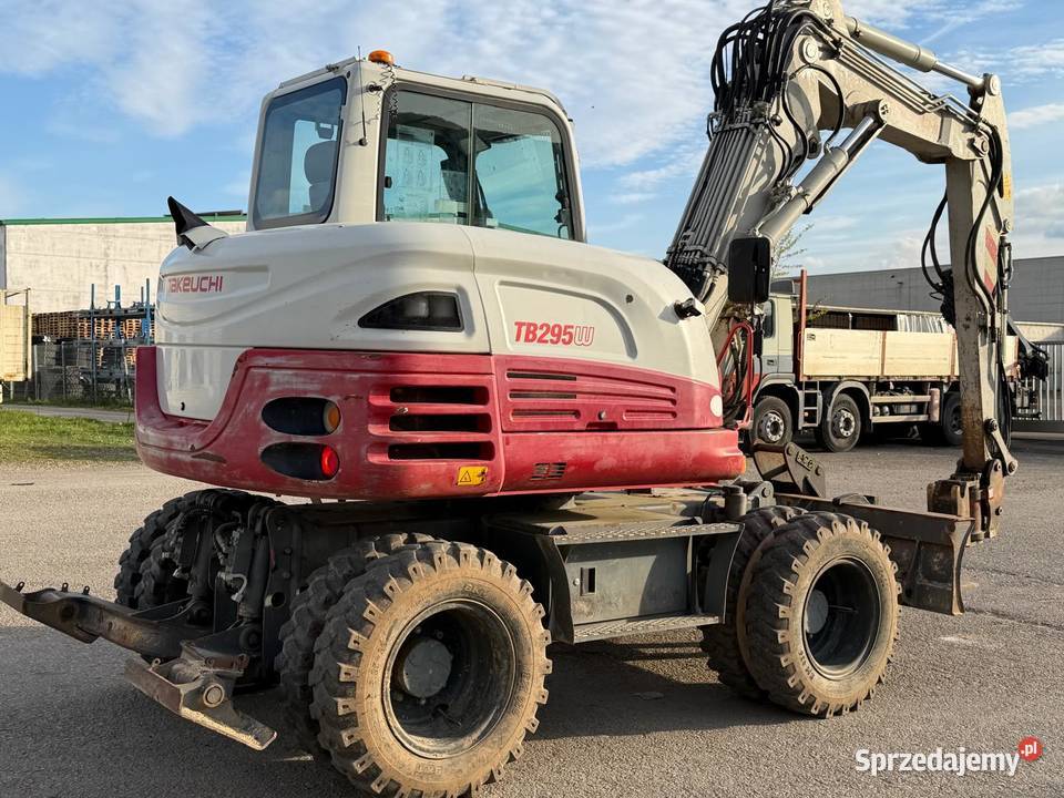 Koparka kołowa Takeuchi TB 295W 2016 świętokrzyskie Jeziorko sprzedam
