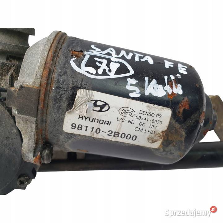 SILNICZEK WYCIERACZEK Hyundai Santa Fe mechanizm Chełm