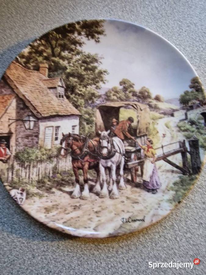 talerze ozdobne mazowieckie Konstancin-Jeziorna