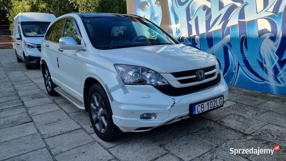 CRV 22 Diesel 4x4 Automat szkoda całkowita Rok produkcji 2012 kujawsko-pomorskie Bydgoszcz sprzedam