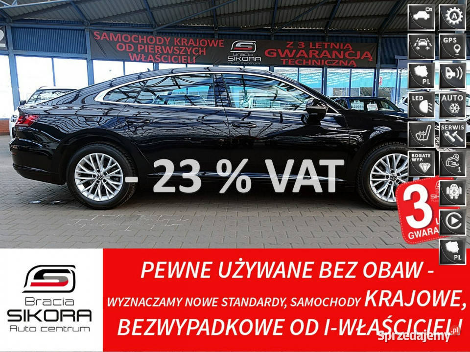 Volkswagen Arteon 3 Lata GWARANCJA nieuszkodzony Motoryzacja Mysłowice sprzedam