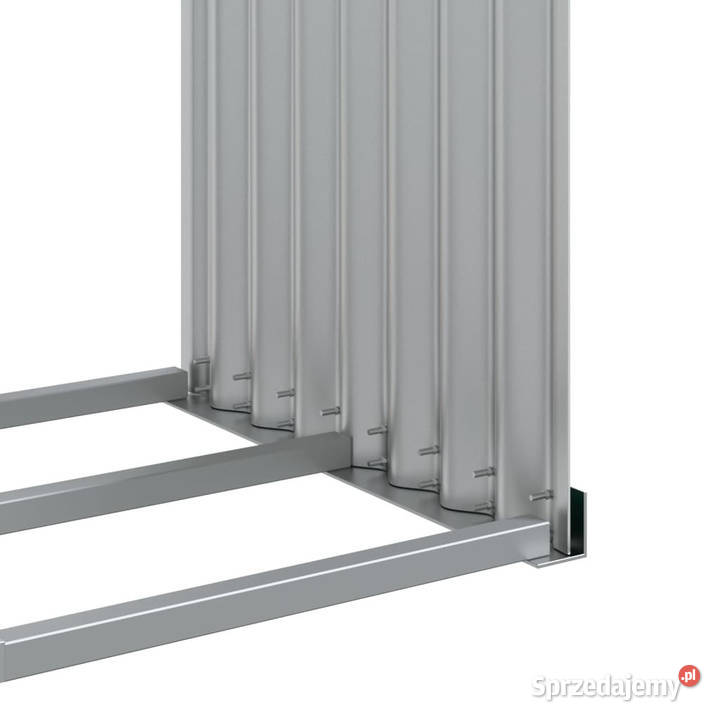 Stojak na drewno zielony 120x45x100 stal Warszawa