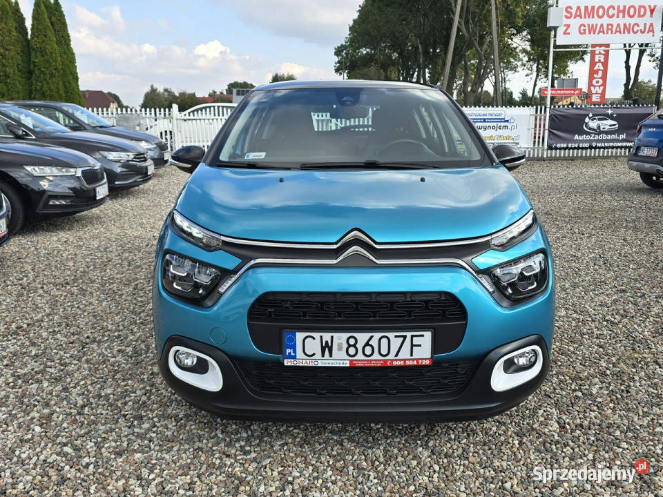 Citroen C3 12 Benzyna 83 nowy Salon Polska klimatyzacja Włocławek