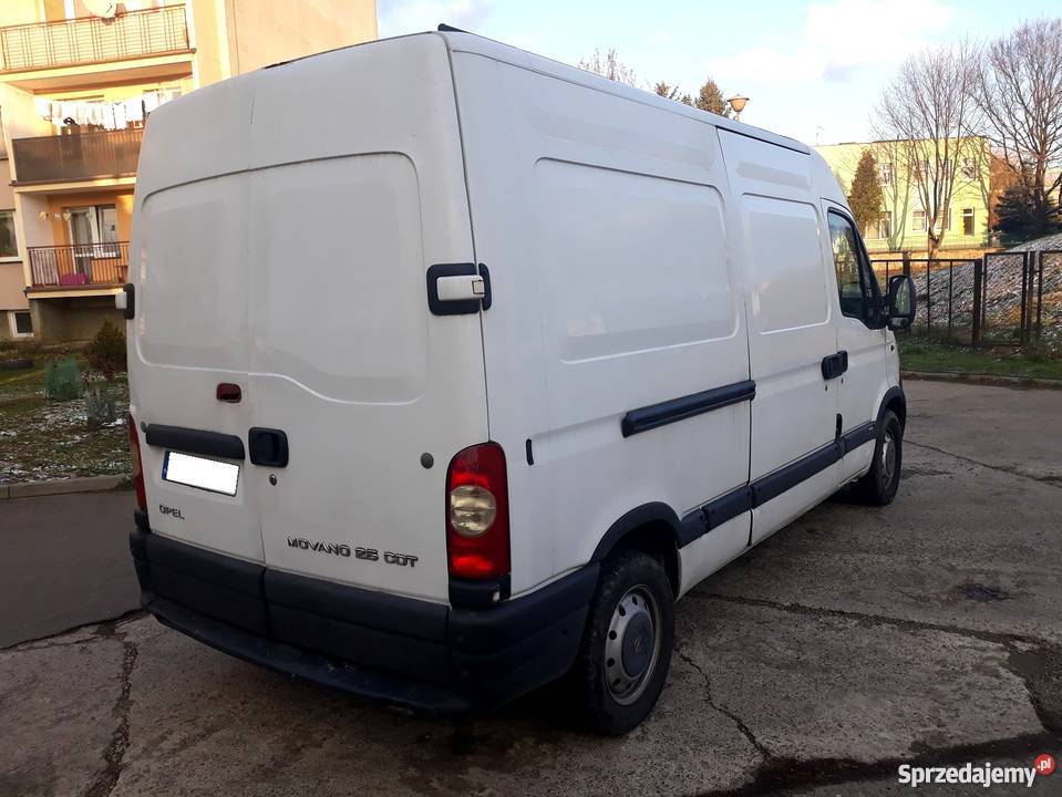 Opel Movano 25Cdti 2008 Okazja furgon Samochody dostawcze podkarpackie Jasło