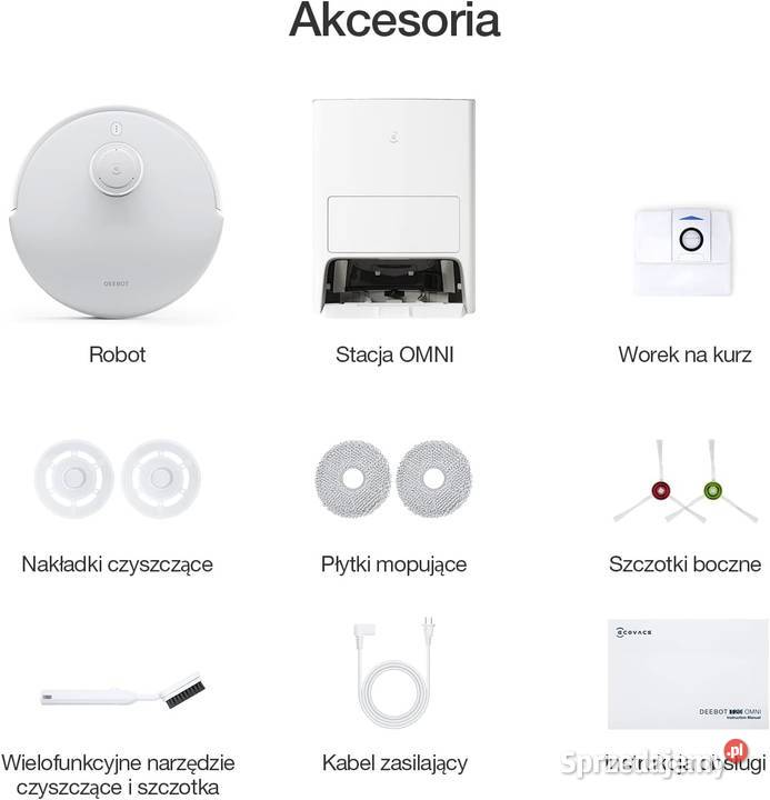 Ecovacs Deebot T20 Omni 6000Pa Robot Sprzątający Rzeszów
