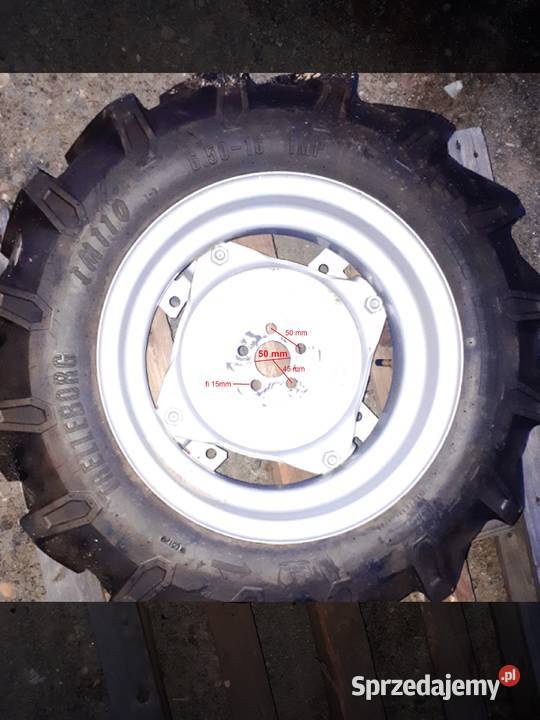 Koła do ciągnika 4 z oponami 65016 TRELLEBORG sprzedam