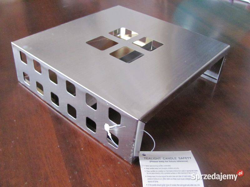 podgrzewacz metalowy stalowy kwadrat HOUSE HOME sprzedam