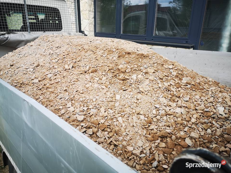 kruszywo kliniec 030 transport mała wywrotka małopolskie Kraków