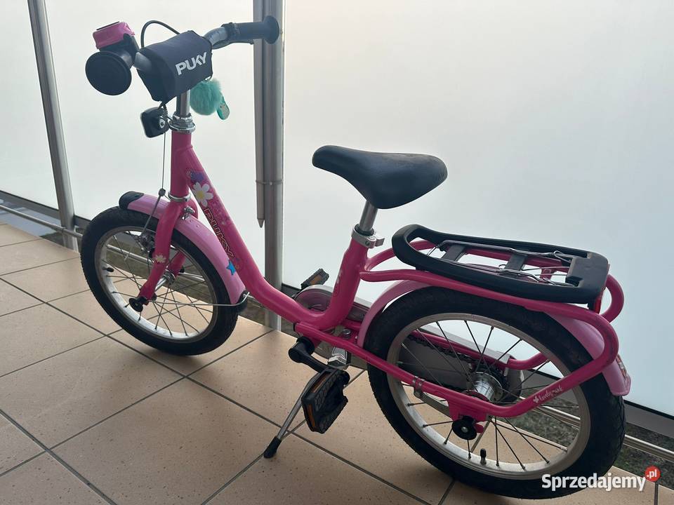 Rower dziecięcy Puky Różowy 16