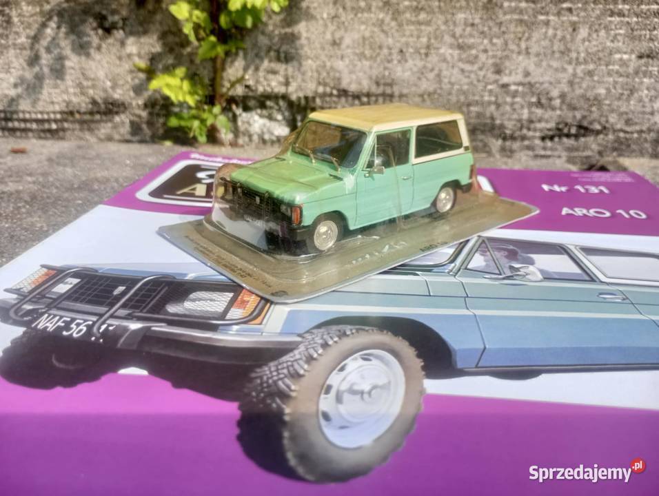 ARO 10 deagostini model kultowe auta PRL 143 Modelarstwo sprzedam