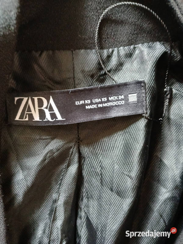 Elegancka marynarkażakiet płaszczyk damskiczarna