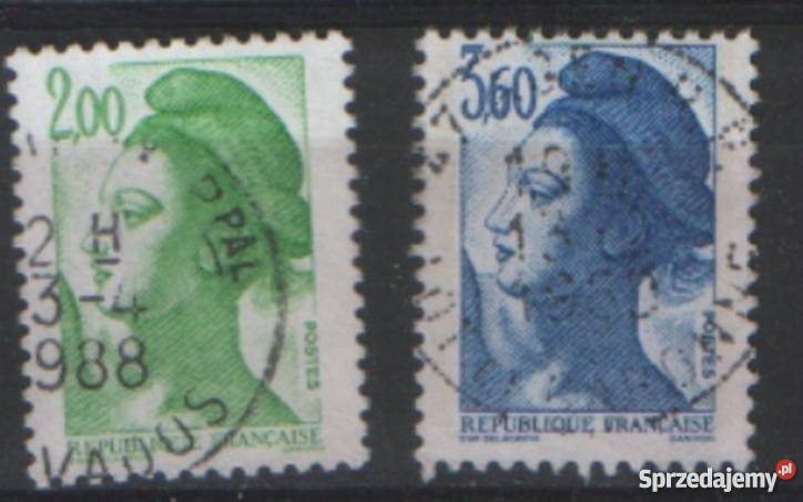 Zn Francja Mi 2619 20 kas 1987 Gliwice