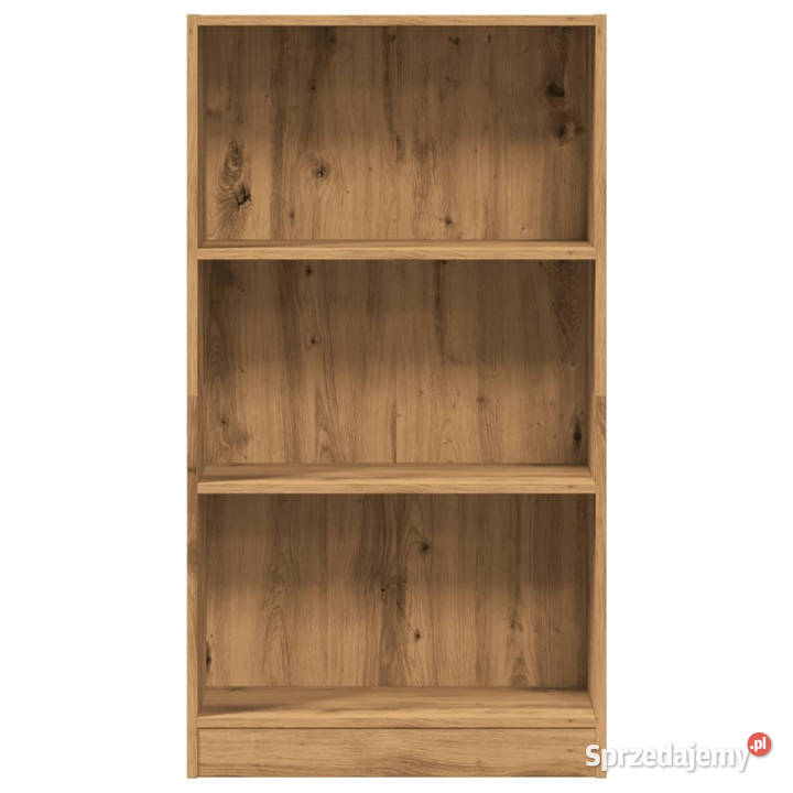 Regał dąb artisian 60x24x109 materiał