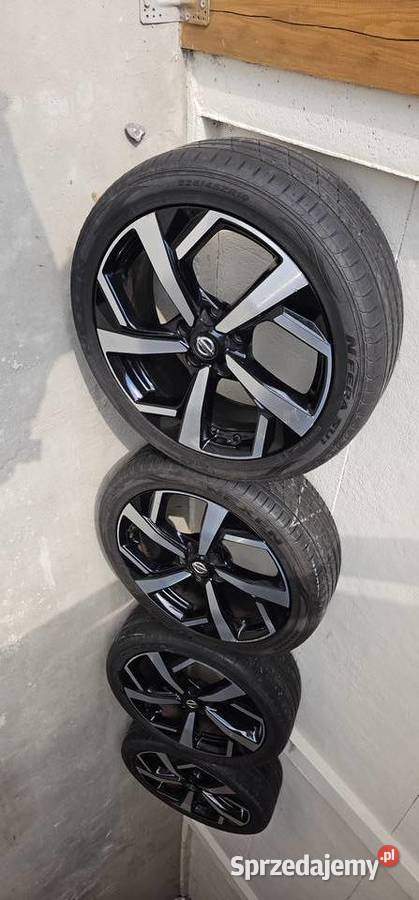 Koła alufelgi opony Nissan Qashqai 5x1143 19
