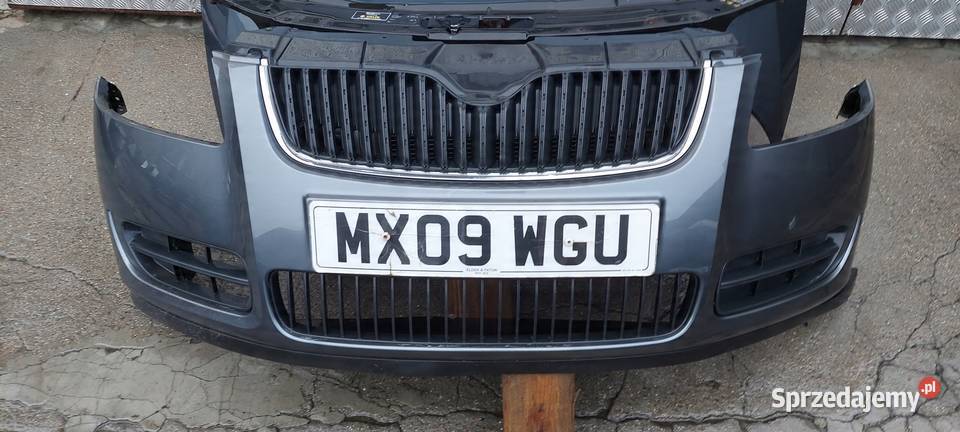 ZDERZAK PRZÓD SKODA FABIA II ROOMSTER 0711 LAK