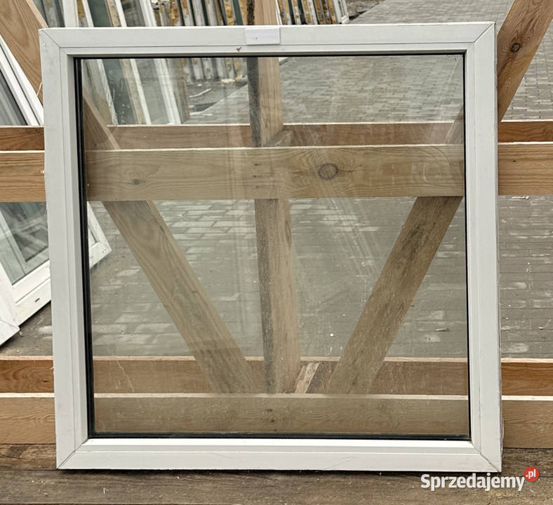 OKNA KacprzaK Witryna 85X86 FIX Używany PCV
