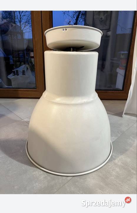 Ikea hektar lampa sufitowa biała duża Warszawa
