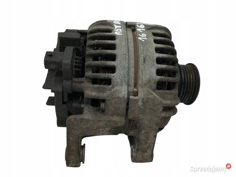 ALTERNATOR Opel Astra H Zafira B 16 16V Z16XEP Układ elektryczny silnika Chełm