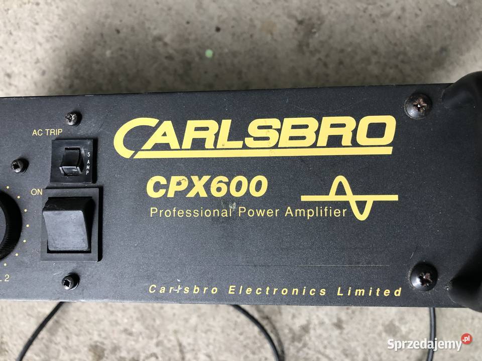 Sprzęt kolumny Carlsbro cpx 600 łódzkie Łowicz