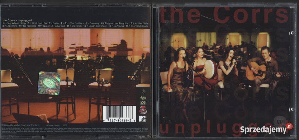 The Corrs Unplugged pop dolnośląskie Wrocław sprzedam
