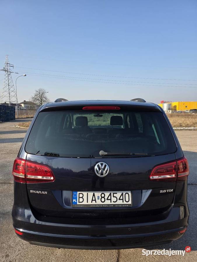 SHARAN LIFT 20TDI elektrycznie przsuwane drzwi 328958km podlaskie Żółtki sprzedam