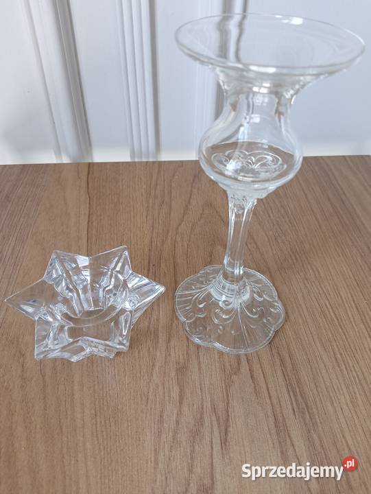Świeczniki szklane Limanowa