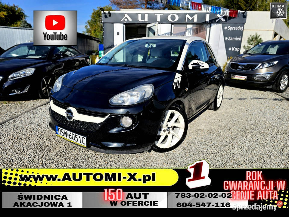 Opel Adam 14 Benzyna Zarejestrowany Śliczny 153000km